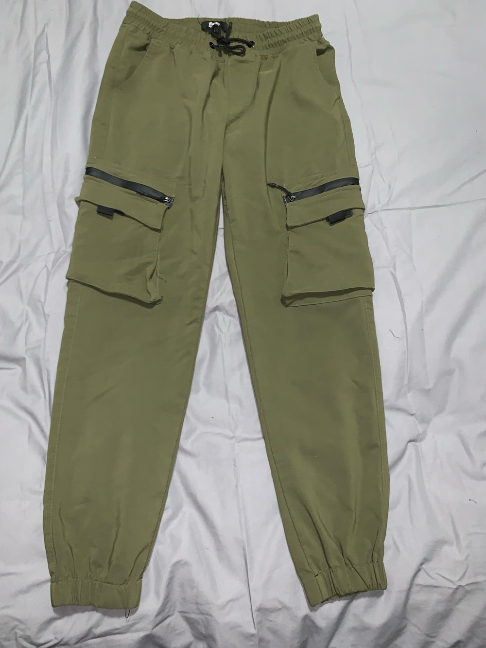 Public Supply Mens Olive Cargo Jogger Pants
